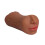 (Brown) Manne Masturbator Cup Dubbel Silicone Bruin 4