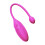 (Rose Red) Silicone Vibration Toy 9 Modes Waterproof Massage Blue 3