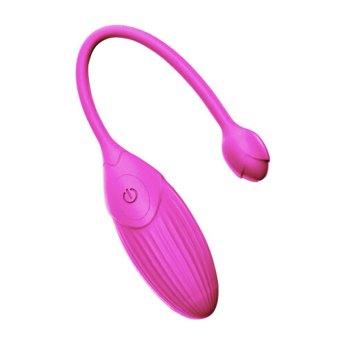(Rose Red) Silicone Vibration Toy 9 Modes Waterproof Massage Blue 2