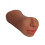 (Brown) Manne Masturbator Cup Dubbel Silicone Bruin 5