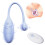 (Blue) Silicone Vibration Toy 9 Modes Waterproof Massage Blue 5
