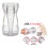 Manual Male Masturbator Transparent TPR Soft Portable Thread Texture 3