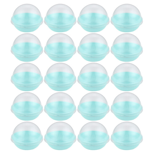 50Pcs Äggula Puff Förpackningslåda För Sötsaker Bakmaterial 1