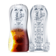 (Star) Zachte Flexibele Waterdichte Masturbator Cup 6ml Lubricatie