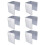 6Pcs Aluminiumfolie Oljebafflar Vikbara Sprutbafflar 1