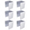 6Pcs Aluminiumfolie Oljebafflar Vikbara Sprutbafflar 7