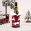 Pull de noël, couverture de bouteille de vin, Design de-Rouge 6