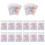 100St Plastic Sieraden Pouches Met Gemakkelijke Ritssluiting 11