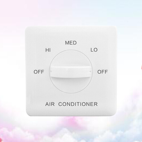 Panel Rörfläkt Vit Med Hastigheter För Central Aircondition 2