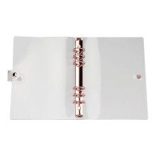 Bärbar Transparent Pvc- För Häfte Löst Blad Skissblock