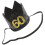 1Pc Black Crown Design Birthday Hat Decorative Party Cap 1