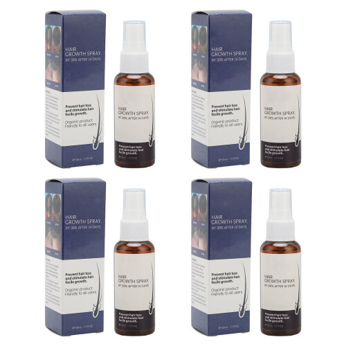 4x Haargroei Spray 50ml Verdikkend