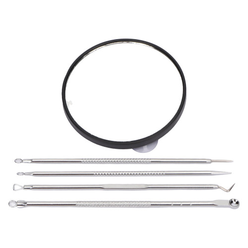 4Pcs Pimple Popper Kit with 10X Mirror 1
