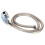 Shampoo Bowl Sprayer Head Hose Kit 120cm Electroplating Blue Nozzle 5