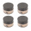 4x Polygonum Multiflorum Haarverdunkelnde Shampoo Bar 30g 3