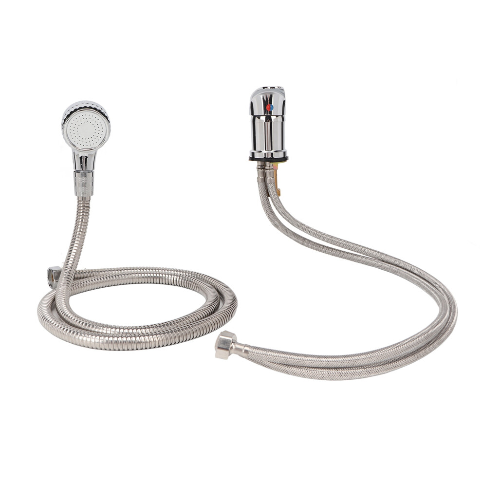 Salon Shampoo Bed Faucet Kit Cold Hot Sprayer 461605456447