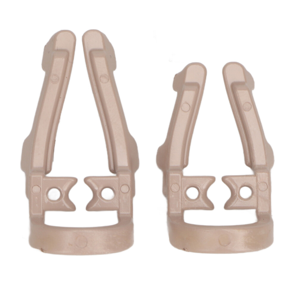 2pcs Dental Rubber Dam Clamps Resin Heat Resistant Barrier Clip
