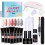 Nail Gel Set UV/LED Lamp Base Top Coat Brush File 4