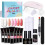 Nail Gel Set UV/LED Lamp Base Top Coat Brush File 5