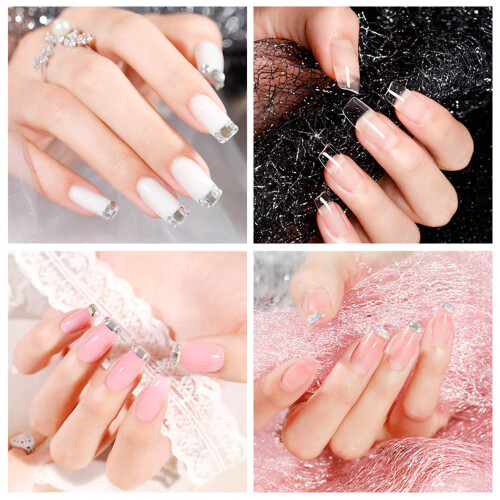 Nail Gel Set UV/LED Lamp Base Top Coat Brush File 2