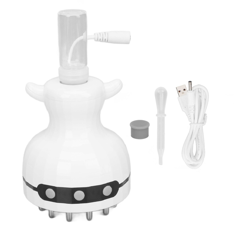 Electric Scalp Massager Infrared Light 6 Heating Gears Vibration