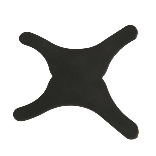 Tavola ortodontica in silicone nero con 4 angoli 2