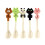Animal Design Mini Keramiksked För Barn ( ) 2