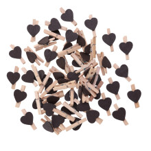 50Pcs Träklämmor För Foto Målning ( )
