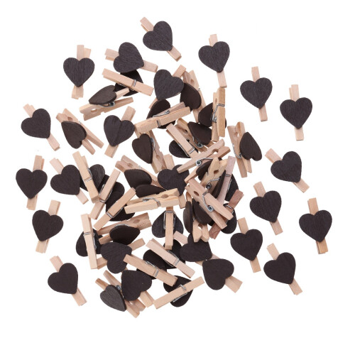 50Pcs Träklämmor För Foto Målning ( )