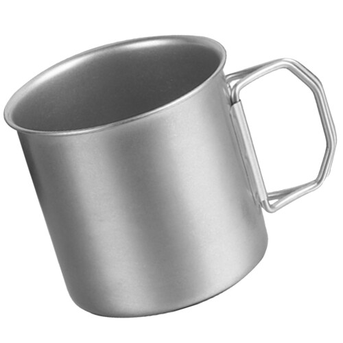 Stainless Campingmugg Vikbar Handtag För Utomhusbruk 2