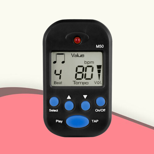 Mini Digital Mekanisk Metronom Med Svart 2