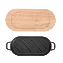 Set Biffbricka Teppanyaki Ål- Fiskgrillbricka