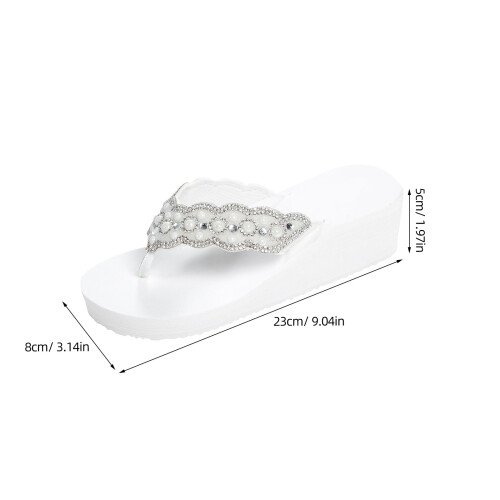 1 Par Beach Slipsole För Kvinnor Storlek 36 1
