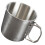 Stainless Campingmugg Vikbar Handtag För Utomhusbruk 6