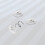 60Pcs Plasthuvud Vridna Fästplattor Transparent För 4