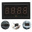 Bil Digital Instrumentpanel Temperaturmätare 5