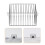 Gutter Guard Rostfritt Anti-Blockerande Golvbrunnsfilter 7
