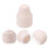 6Pcs Beige Plastic Window Blind Cord Pull Drops Stylish Lightweight 4