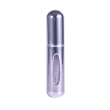 (Glossy Pink) 6x Refillbare Parfümzerstäuber 5ml aus Metall undichtsfrei
