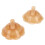 2pcs Breastfeeding Nipple Shield Silicone Double Suction Cup 3