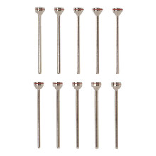10 Mandrino Dentale Acciaio Inox Lucidatura Rotativa