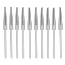 10pz Mandrini Dischi Dentali Acciaio 2.4"