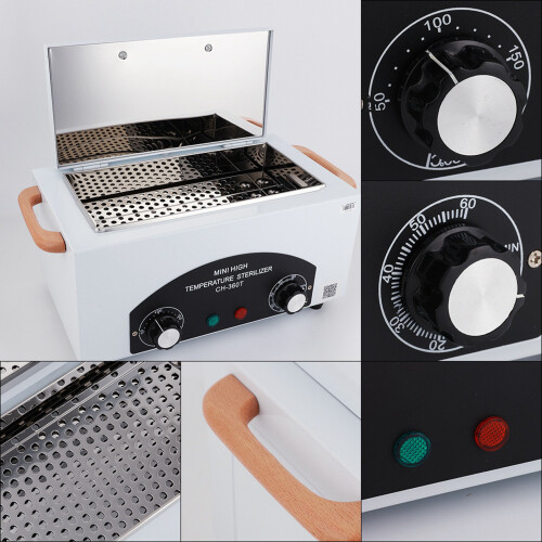 High Temp Sterilizing Box for Metal Tools with Handle 1