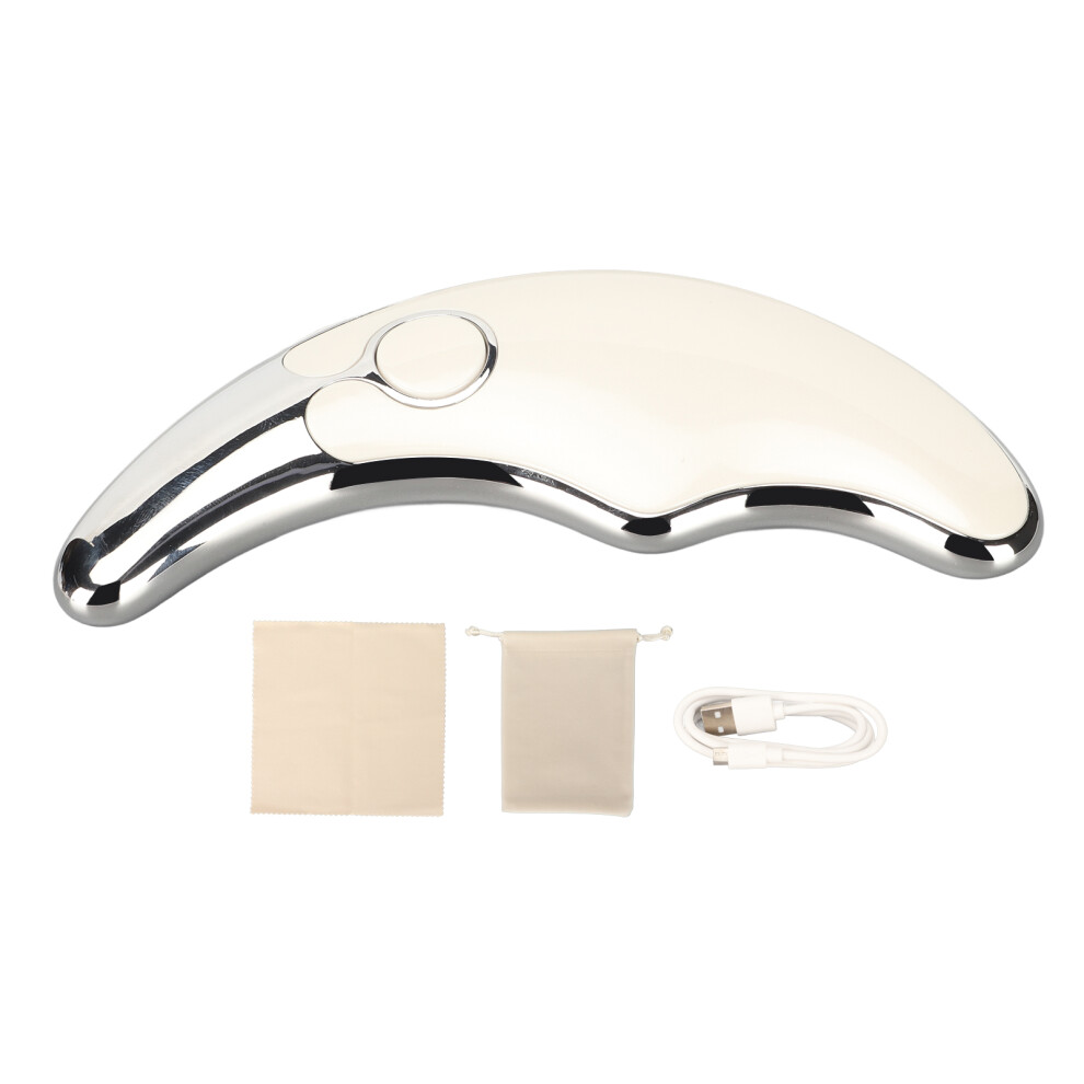Electric Skin Scraping Board Vibration Gua Sha Massager with Lights