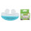 (Blue) Reusable Soft Silicone Snoring Device 2 Vents Plugs 1