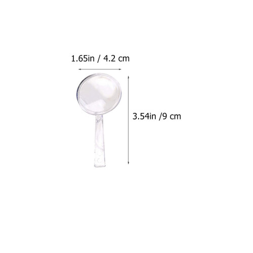 24Pcs Förstoringsglas 42 Mm Handhållna För Experiment 1