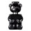 100ml Parfüm mild Unisex romantisch Bär-Form schwarz 2
