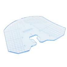Clear Dental Guide Plate Teeth Arrangement Measuring