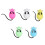 5x Cartoon Kids Toothbrush Organizer 1