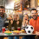 20Pcs Fotbolls Serveringsfat För Fest Match 5